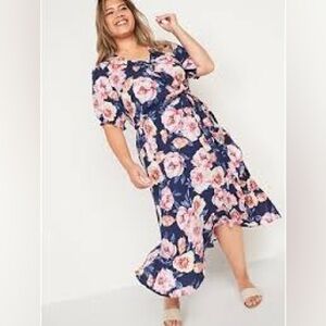 Old Navy Floral Wrap Dress